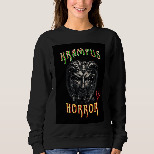 Krampus Horror Sweatshirt (Front)