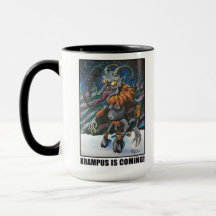 KRAMPUS IS COMING! Mug