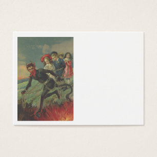 Krampus Kidnapping Children