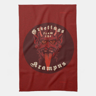 Krampus Kitchen Towel