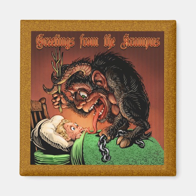 Krampus Magnet (Front)