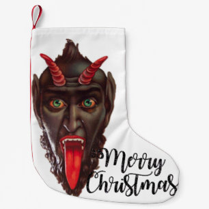 krampus merry christmas stocking