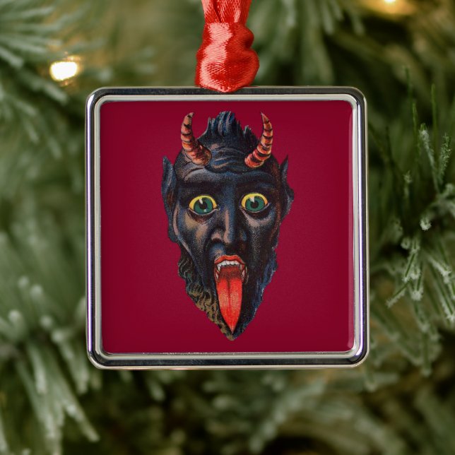 Krampus Metal Tree Decoration (Tree)