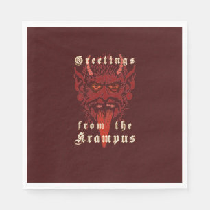 Krampus Napkins
