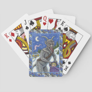 KRAMPUS & NAUGHTY CHILDREN, SCARY CHRISTMAS STORY PLAYING CARDS