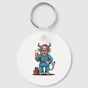 Krampus Nurse Christmas Evil Xmas Key Ring