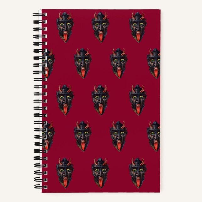 Krampus Spiral  Notebook (Front)