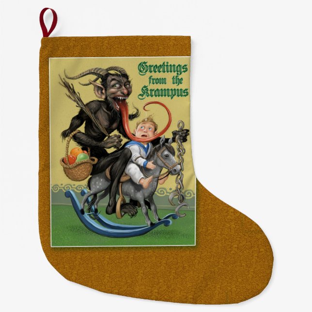 Krampus Stocking (Front)