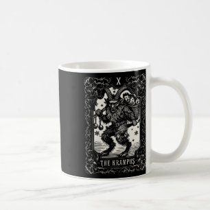 Krampus Tarot Card Design Christmas Season Evil Pa Coffee Mug
