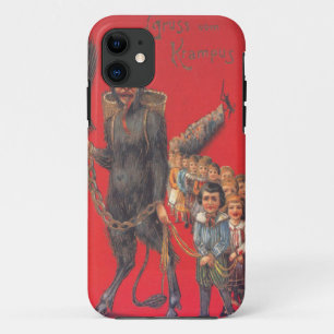 Krampus With Bad Children Case-Mate iPhone Case