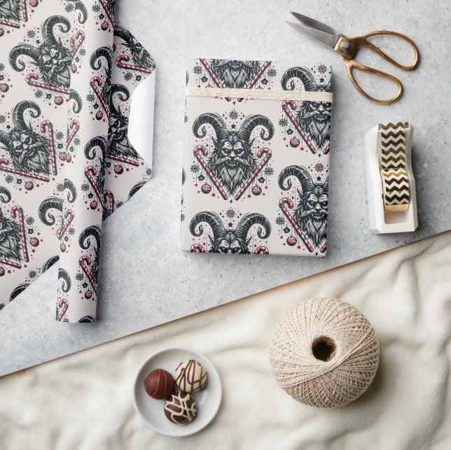 Krampus Wrapping Paper (Crafts)