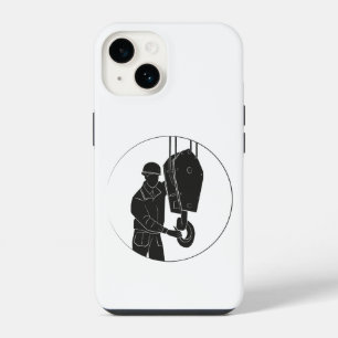Kran-Design Handy Hülle iPhone 14 Case