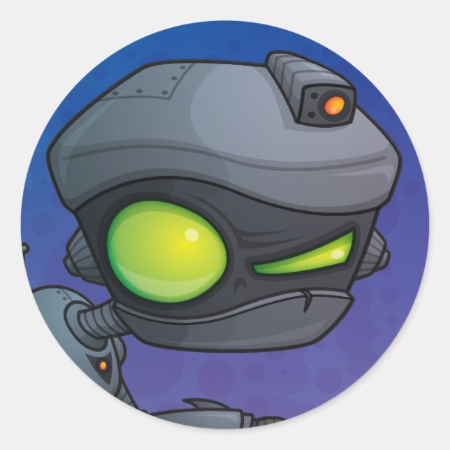 KRANK CLASSIC ROUND STICKER (Front)