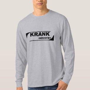 Krank Industry Grey Long Sleeve T-Shirt