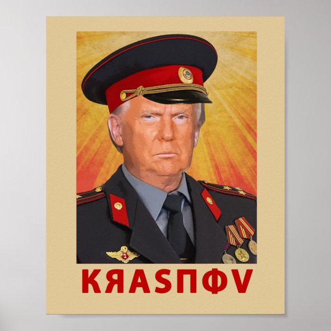 Krasnov Trump Poster (Front)