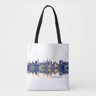 Krasnoyarsk Skyline Tote Bag