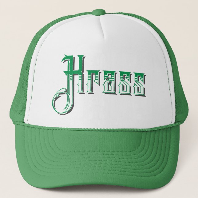Krass, German Slang, Cool Wicked, Trucker Hat (Front)