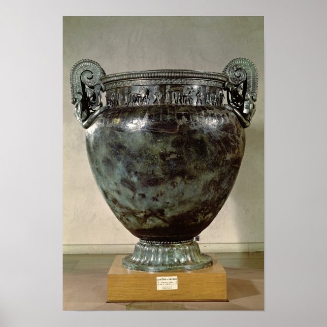 Krater, from the Tomb of a Princess of Vix Poster (Front)
