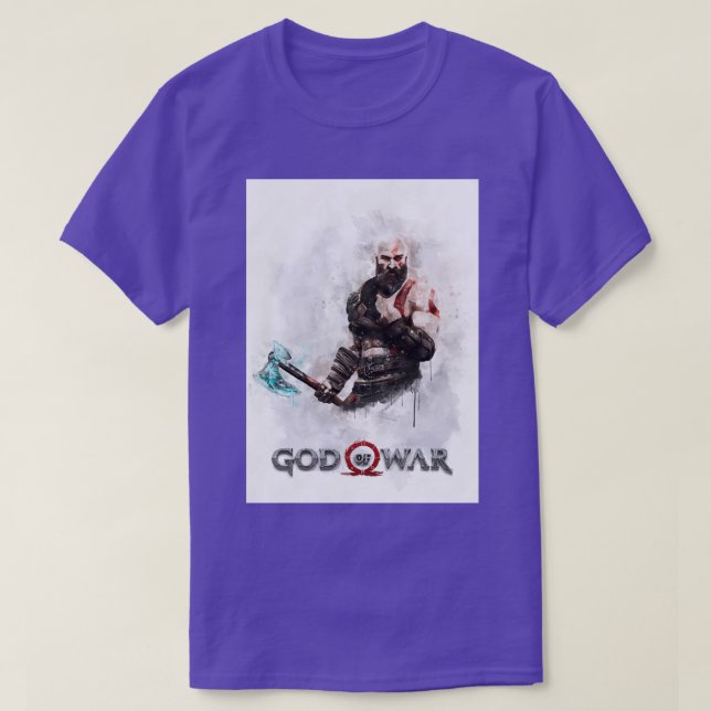 Kratos watercolor 1 T-Shirt (Design Front)