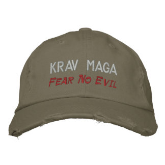 Krav Maga, Fear No Evil Embroidered Hat