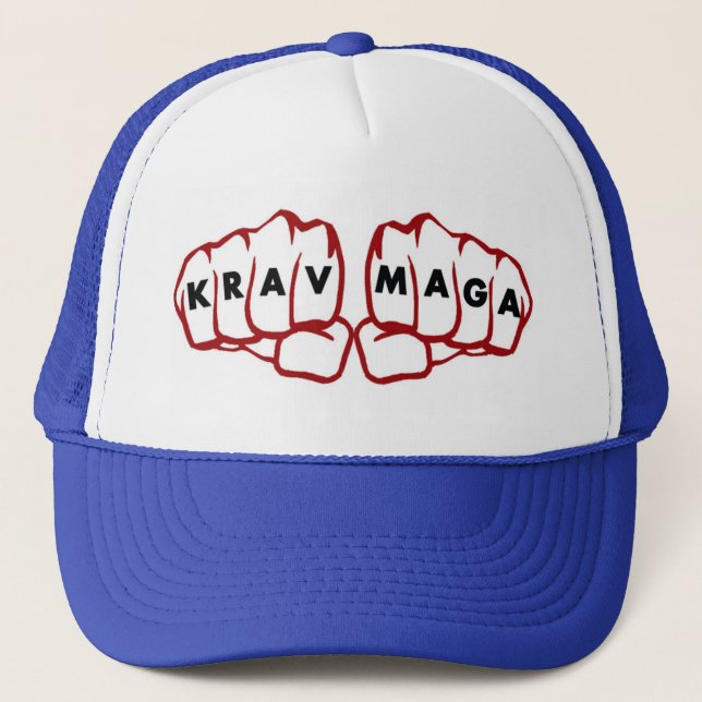 Krav Maga Fighting Fists Trucker Hat (Front)