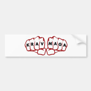 krav Maga fists Bumper Sticker