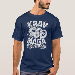 Krav Maga for men Fighting Self Defense Fight  T-Shirt