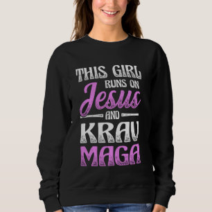 Krav Maga For Pro Fighter Krav Maga Beginner Marti Sweatshirt
