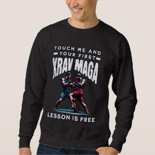 Krav Maga Gear Krav Maga Equipment MMA Items Krav  Sweatshirt