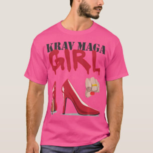 Krav Maga Girl Mixed Martial Arts Women Training K T-Shirt