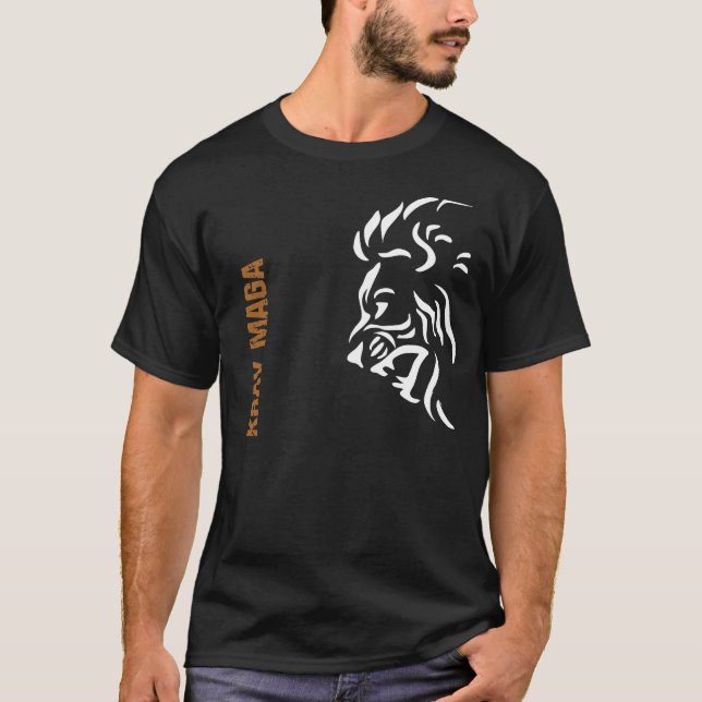 KRAV MAGA Lion T shirt (Front)