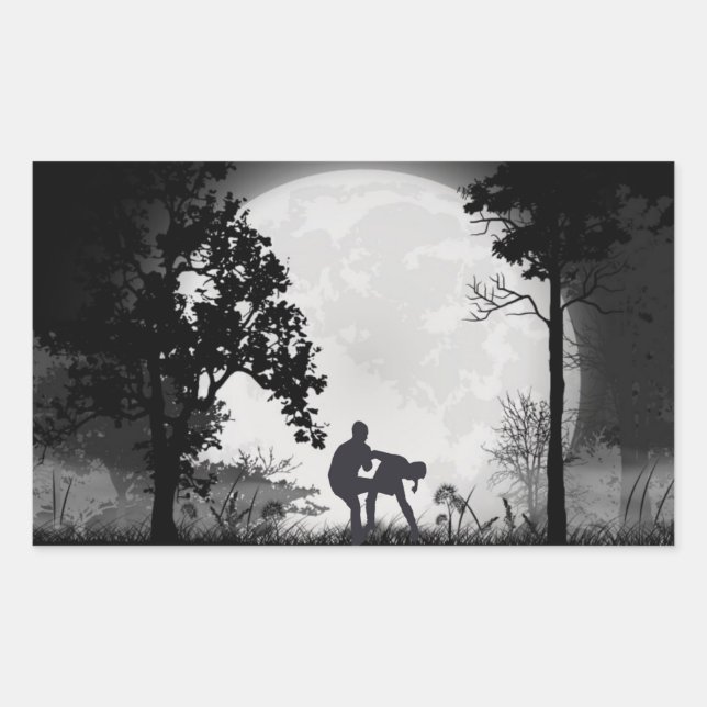 Krav Maga Martial Arts Groin Kick Sticker (Front)