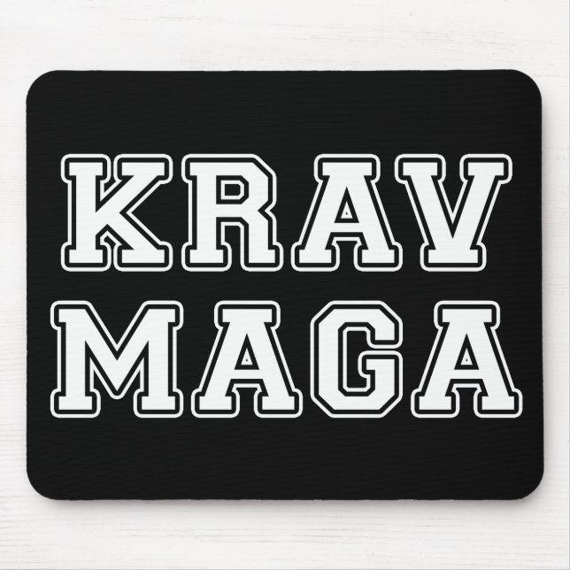 Krav Maga Mouse Pad (Front)
