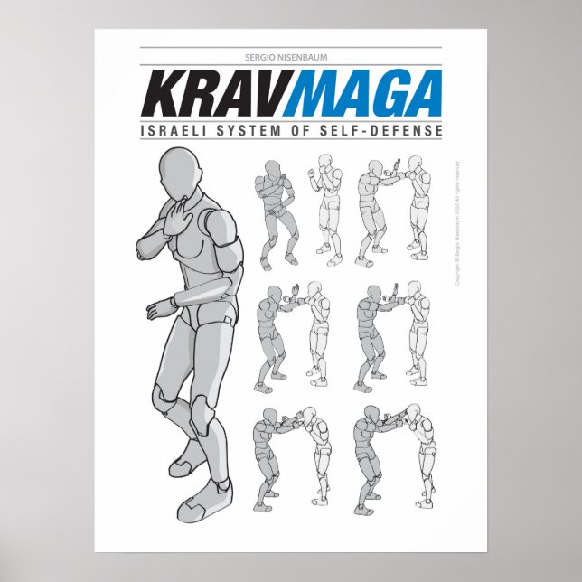 Krav Maga Poster (Front)