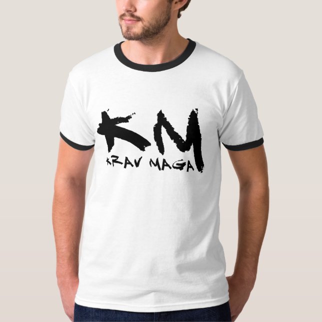 Krav Maga Ringer T-Shirt (Front)