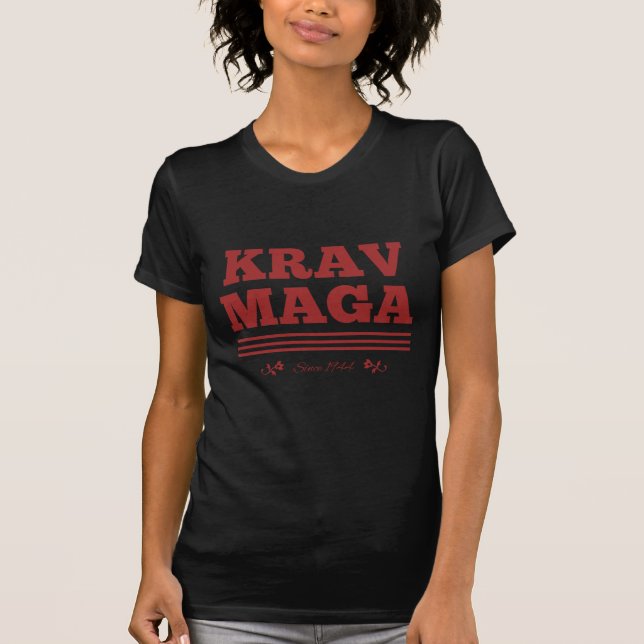 Krav Maga since 1944 red T-Shirt (Front)