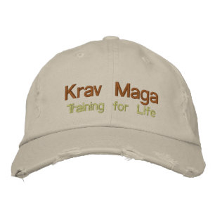 Krav Maga, Training for Life Embroidered Hat