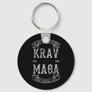 Krav Mixed Martial Arts MMA Self Defence Israel Key Ring