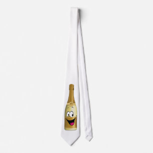 Krawatte mit Flasche Tie