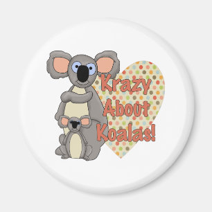 Krazy About Koalas Magnet