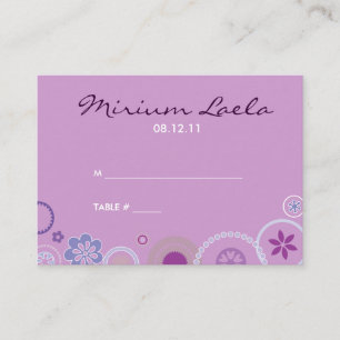 KRAZY POLKA DOT  Table Place Card Setting