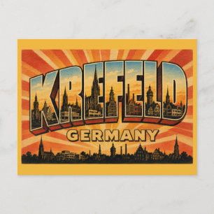 Krefeld Germany Bauhaus Villas Postcard