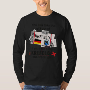 Krefeld Girl Krefeld Boarding Pass Krefeld T-Shirt