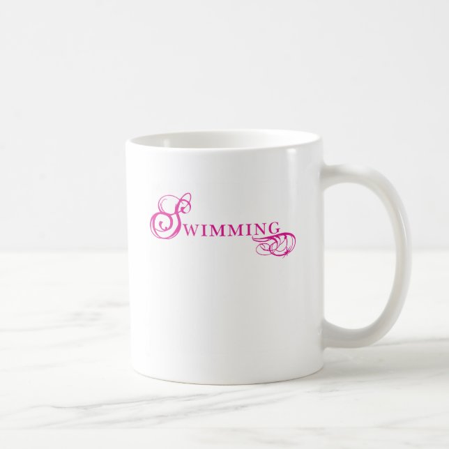 Kresday Flare Swimming Coffee Mug (Right)
