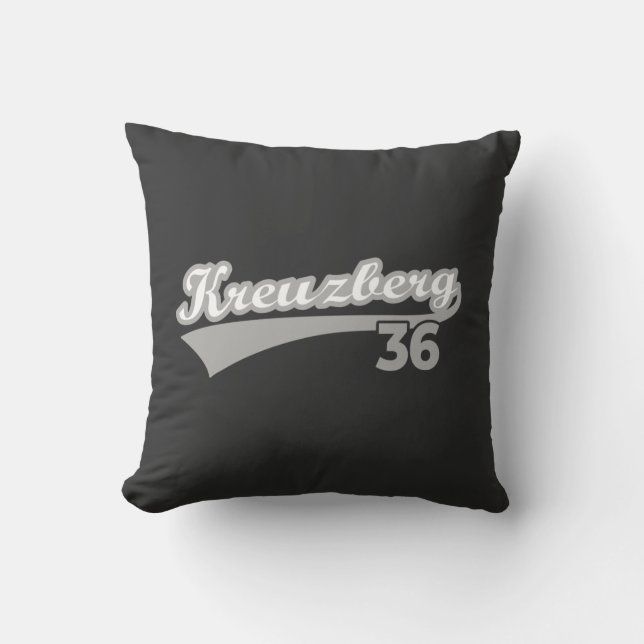 Kreuzberg 36 Berlin Germany Pillow (Front)