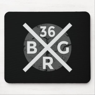 Kreuzberg 36 Berlin Motif Xberg 36 Berlin Long Sle Mouse Pad