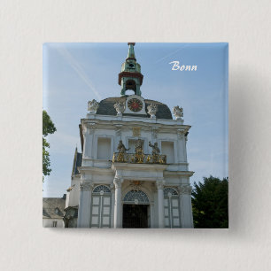 Kreuzberg Church in Bonn 15 Cm Square Badge