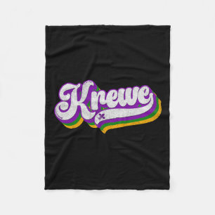 Krewe Mardi Gras Carnival Costume Men Women Fleece Blanket