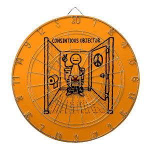 Kriegsverweigerer Dartboard