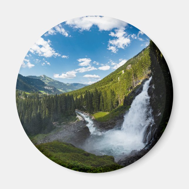 krimml waterfall ,Austria Magnet (Front)